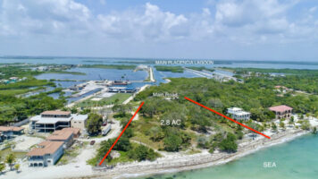 2.8 Acres Placencia Beachfront For Sale